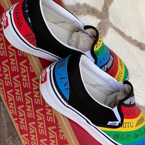 ••VANS CLASSIC SLIP-ON VANS SPIRIT MULTI/TRWHT WMN - Picture 10 of 16